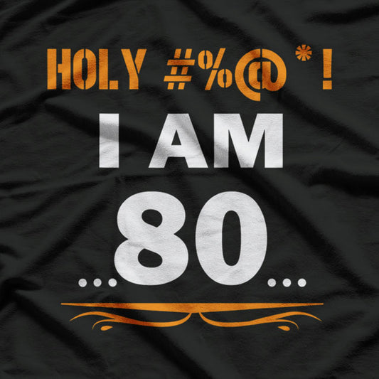 I'm Not Old I'm Classic 80 Years Old Birthday Vintage Retro T-Shirt