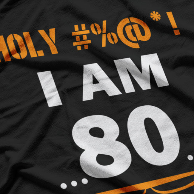 I'm Not Old I'm Classic 80 Years Old Birthday Vintage Retro T-Shirt