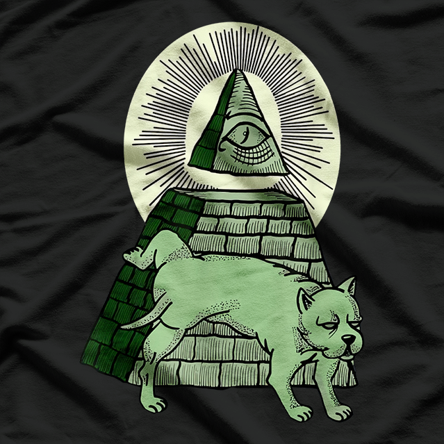 Anti-Illuminati All-Seeing Eye Design T-Shirt