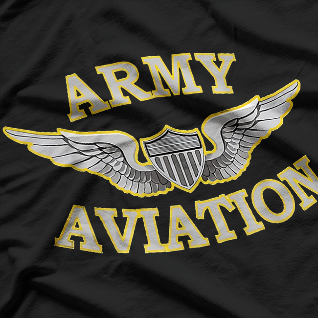 Army Aviation Military Helicopter T-Shirt