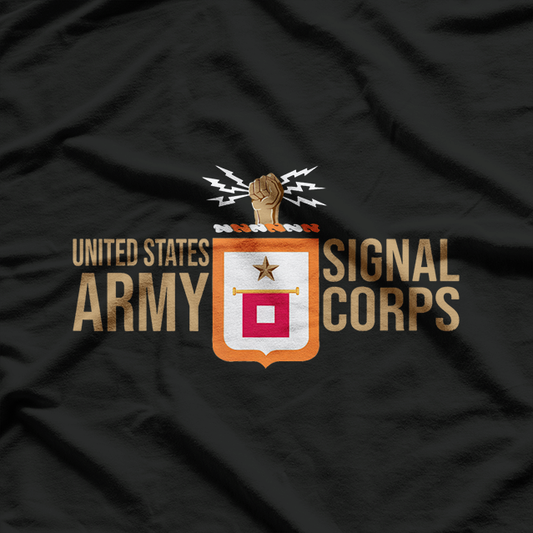 Army Signal Corps Branch USASC US T-Shirt