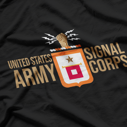 Army Signal Corps Branch USASC US T-Shirt