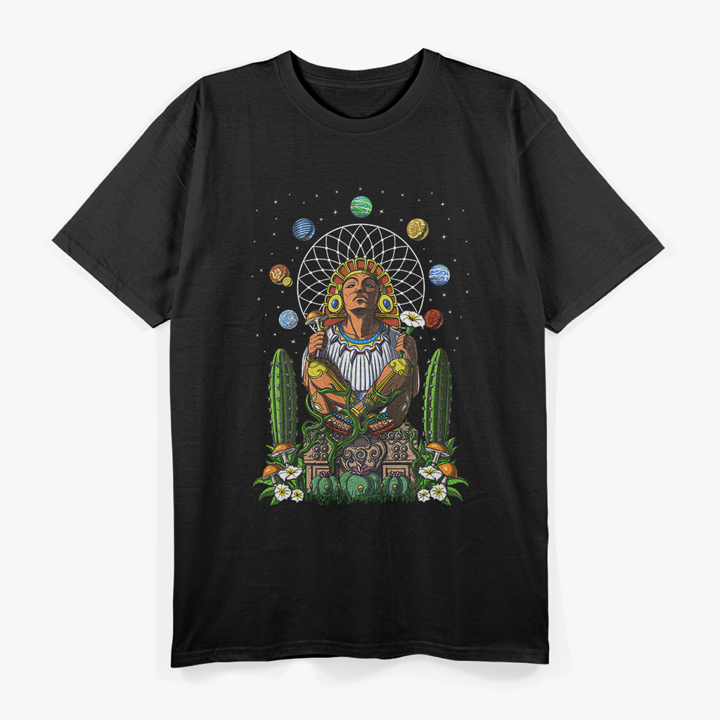 Aztec God: Ancient Maya and Native Deity of the Americas T-Shirt