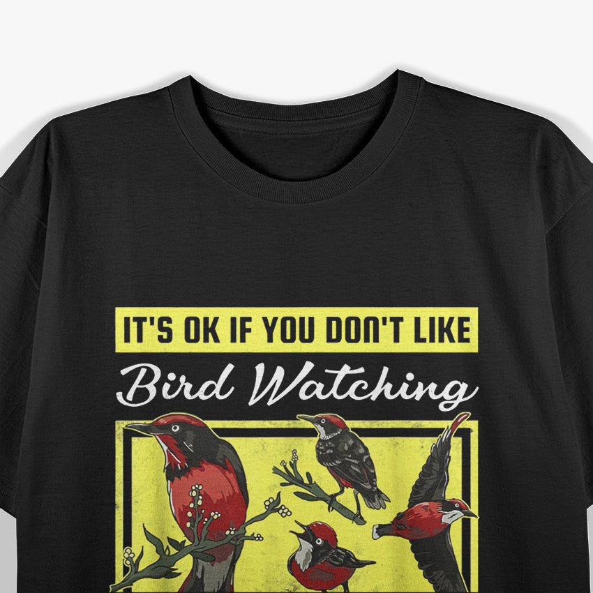 Bird Watching Is For Smart People Funny Bird Watching T-Shirt
