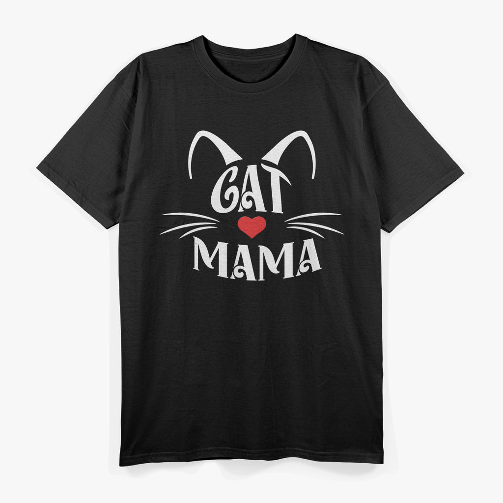 Cat Mom, Mama Loves Cats T-Shirt