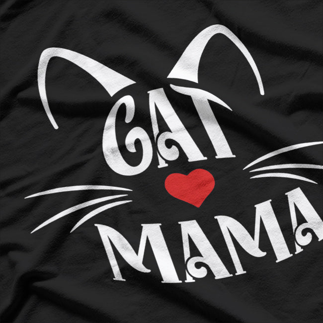 Cat Mom, Mama Loves Cats T-Shirt