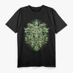 Celtic Green Man Pagan Symbolism and Irish Heritage T-Shirt
