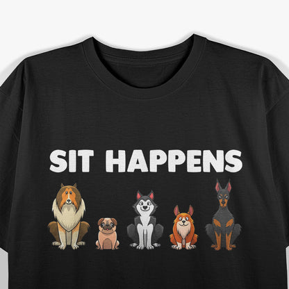 Funny Dog Training For Men Women Dog Lover Puppy Pet T-Shirt