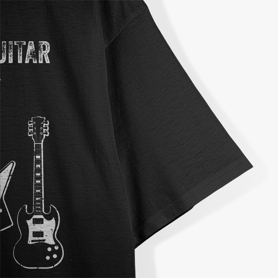 Funny Vintage Guitar Collection A Classic Tribute T-Shirt