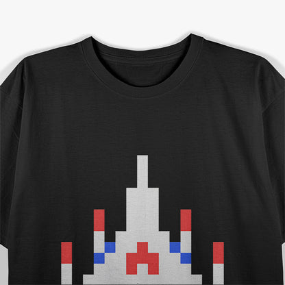 Galaga Spaceship Arcade Games T-Shirt