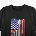 Guitar Plectrum Retro, Guitarist, Guitar Lovers T-Shirt