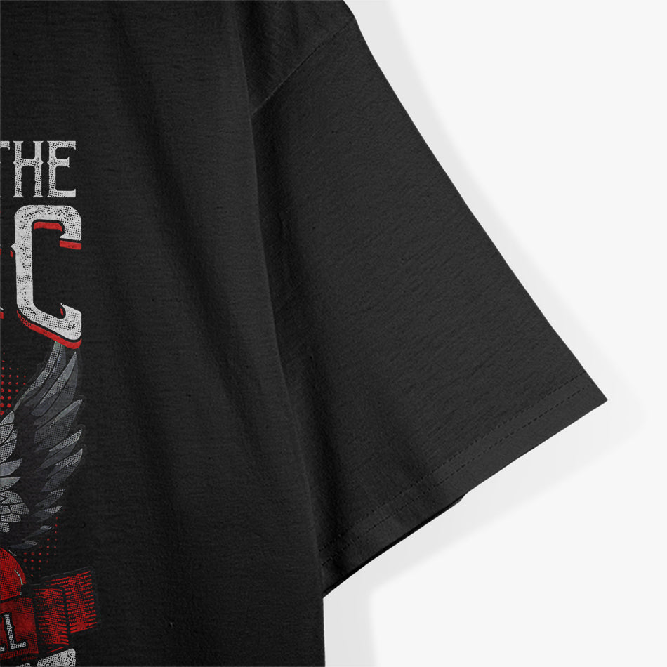 Hear the Music Feel the Bass Player Bassist Guitarist T-Shirt