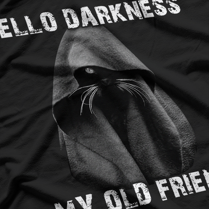 Hello Darkness My Old Friend Nostalgic Humor T-Shirt