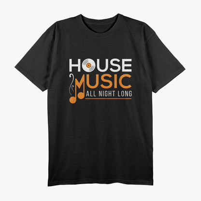 House Music Vinyl Record – True Vinyl and Electronic Music Fans T-Shirt