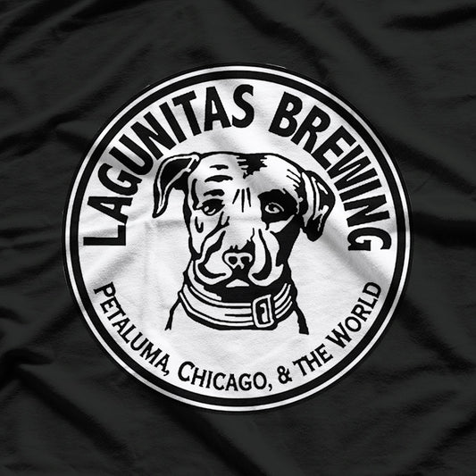 Lagunitas Brewing Company Dog Men's T Shirt