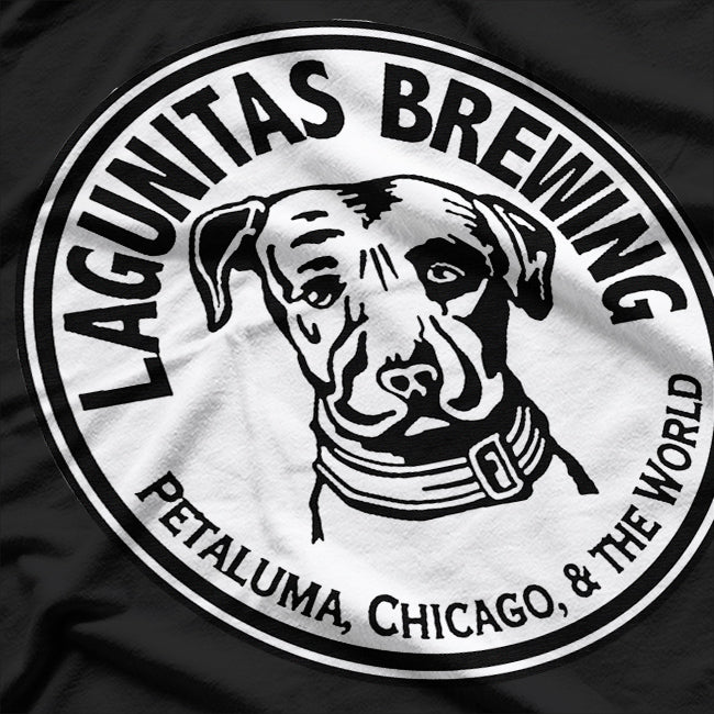 Lagunitas Brewing Company Dog Men's T Shirt