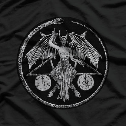 Lilith Female Devil, Gothic Pagan, Samael Witchcraft & Occult T-Shirt