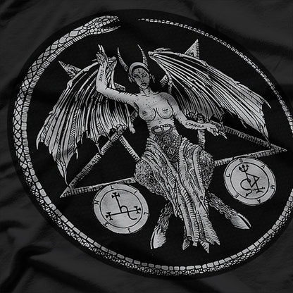 Lilith Female Devil, Gothic Pagan, Samael Witchcraft & Occult T-Shirt