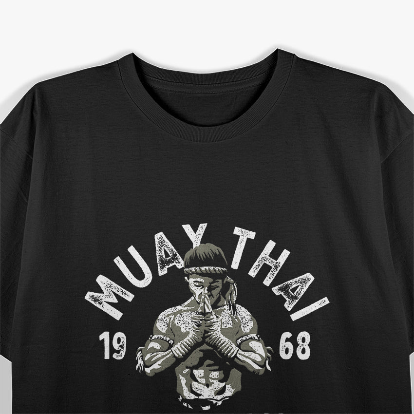 Muay Thai Thailand Vintage Combat Art of the Land of Smiles T-Shirt