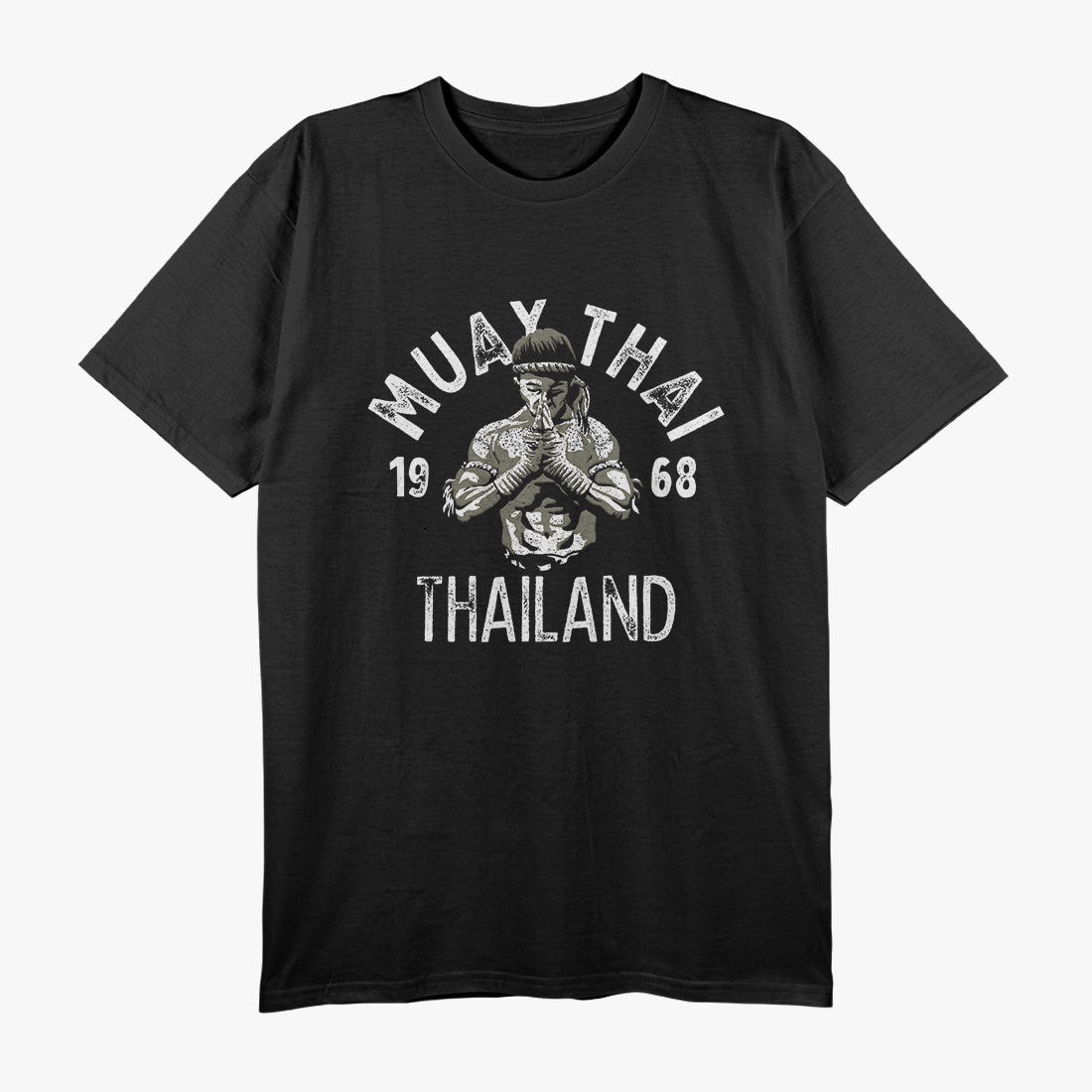 Muay Thai Thailand Vintage Combat Art of the Land of Smiles T-Shirt