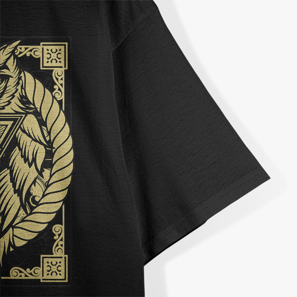 Owl Pyramid A Symbol of Ancient Wisdom and Vision T-Shirt