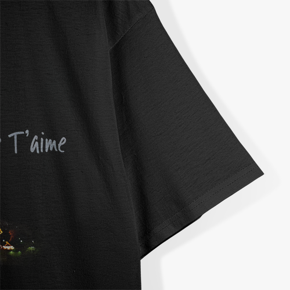 Retro Eiffel Tower Paris Shirt Vintage I Love Paris France T-Shirt