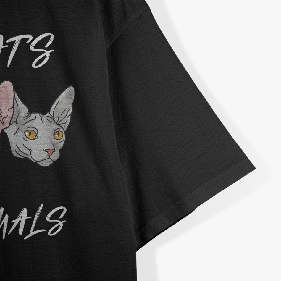 My Spirit Animal Hairless Cat Owner Cats Sphynx Cat Face T-Shirt