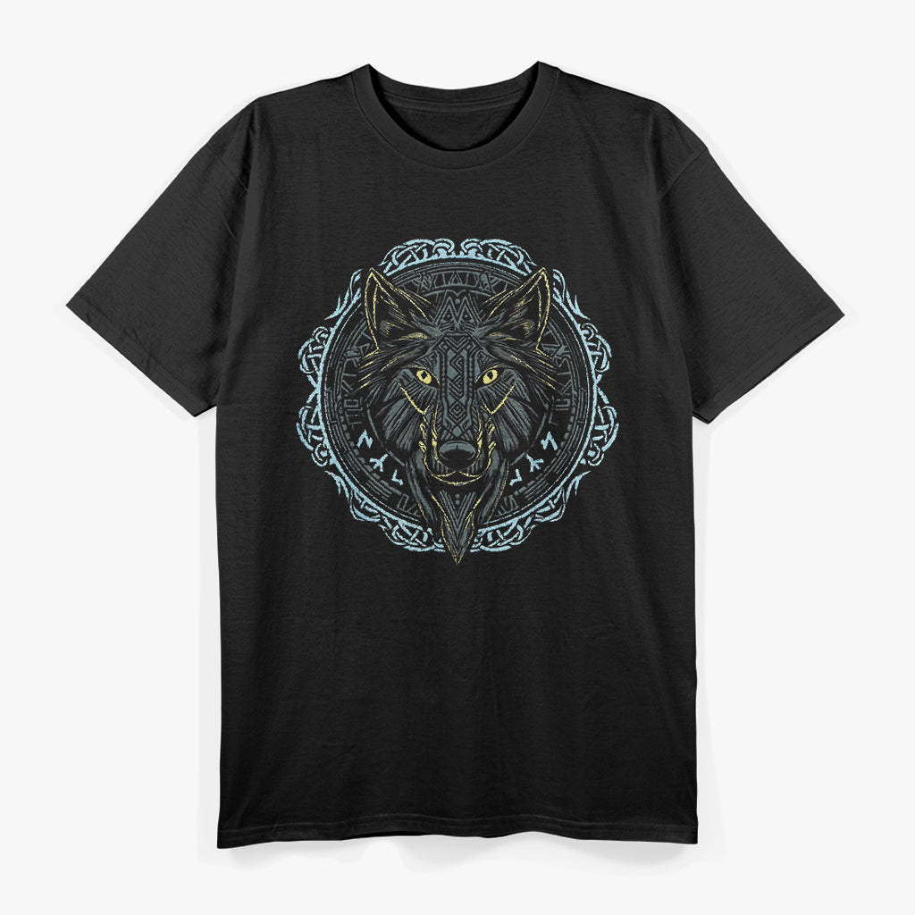 Wolf of Odin: The Fearsome Fenrir in Norse Mythology T-Shirt