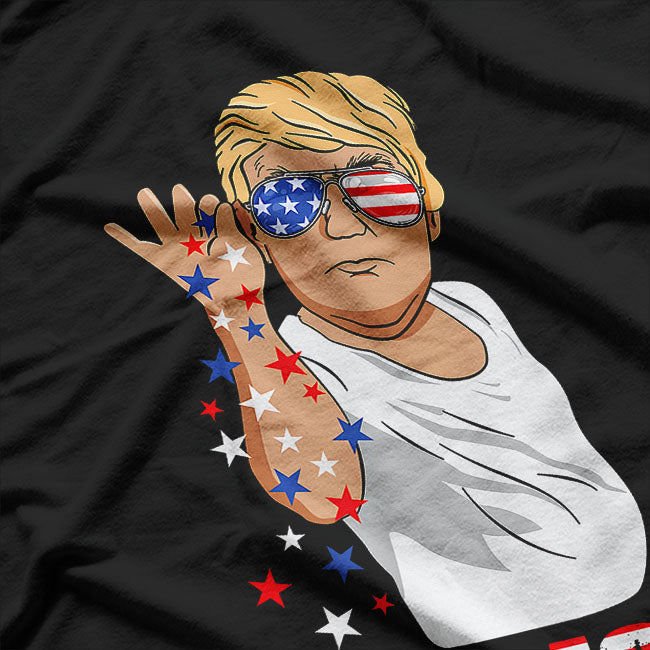 Funny Trump Salt Merica Freedom 4th of July T-Shirt