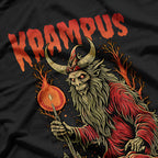 Krampus Is Coming to Town - A Dark Twist on Holiday Cheer T-Shirt