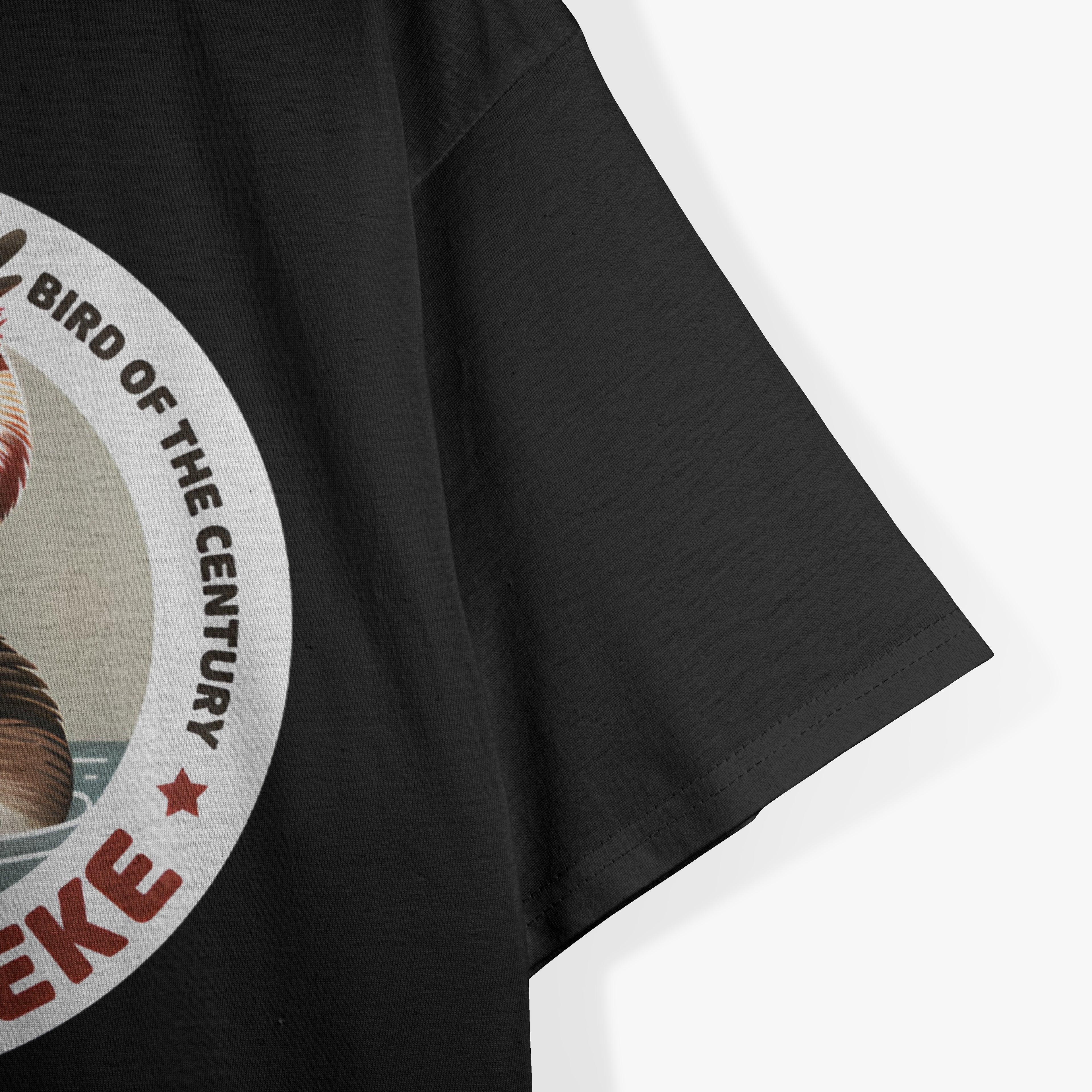 The Puteketeke New Zealand's Bird of the Century Flower T-Shirt