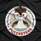 The Puteketeke New Zealand's Bird of the Century Flower T-Shirt