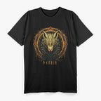 Fenrir: The Nordic Wolf of Fate and Destiny T-Shirt
