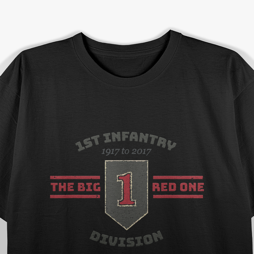 Army 1st Infantry Division Big Red One T-Shirt