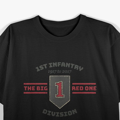 Army 1st Infantry Division Big Red One T-Shirt
