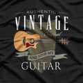 Authentic Vintage Guitar Music - A Tribute to Classic Sounds T-Shirt