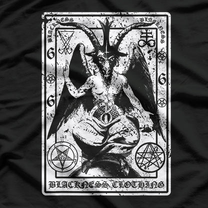 Baphomet Satanic Dark Art Evil 666 Symbol of Occult Rebellion T-Shirt