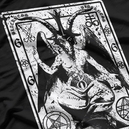 Baphomet Satanic Dark Art Evil 666 Symbol of Occult Rebellion T-Shirt