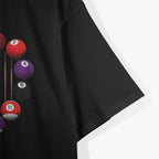 Billiard Pool: 8 Ball and Billiard Player Lover Design T-Shirt