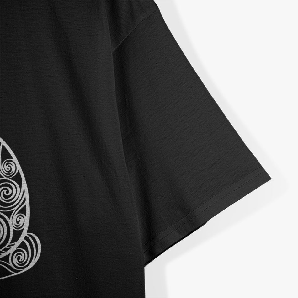 Abstract Cat Silhouette T-Shirt