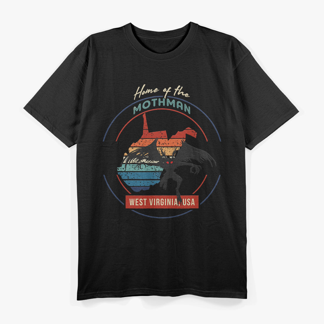 Cryptid West Virginia: Home of the Mothman - Legendary Folklore T-Shirt