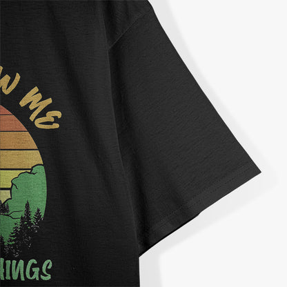 Don't Follow Me I Do Stupid Things Biking, Mountain Biker T-Shirt