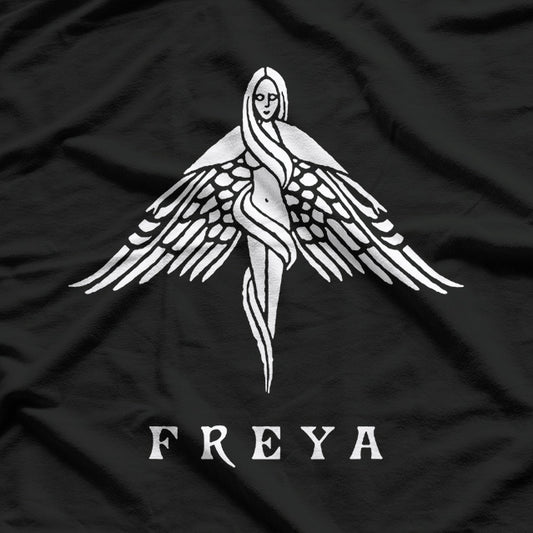 Freya: The Viking Goddess of Love, War, and Magic T-Shirt