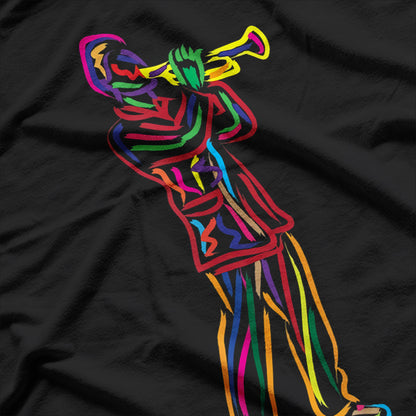 Jazz Music Trumpet Lovers and Jazz Enthusiasts T-Shirt