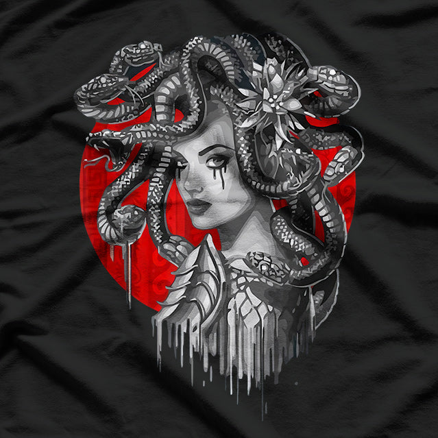 Greek Mythology The Snake-Haired Lady - Medusa's Legend T-Shirt