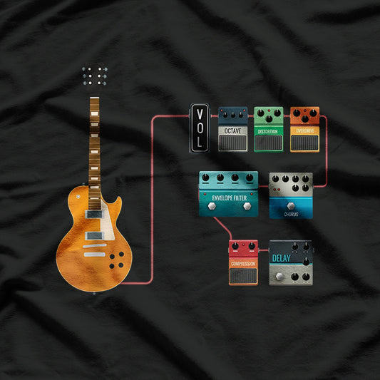 Guitar Pedals And Stomp Boxes Jam T-Shirt