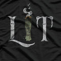 Lit Funny Halloween Witch Pagan Burning Sage Smudge Retro Vintage T-Shirt