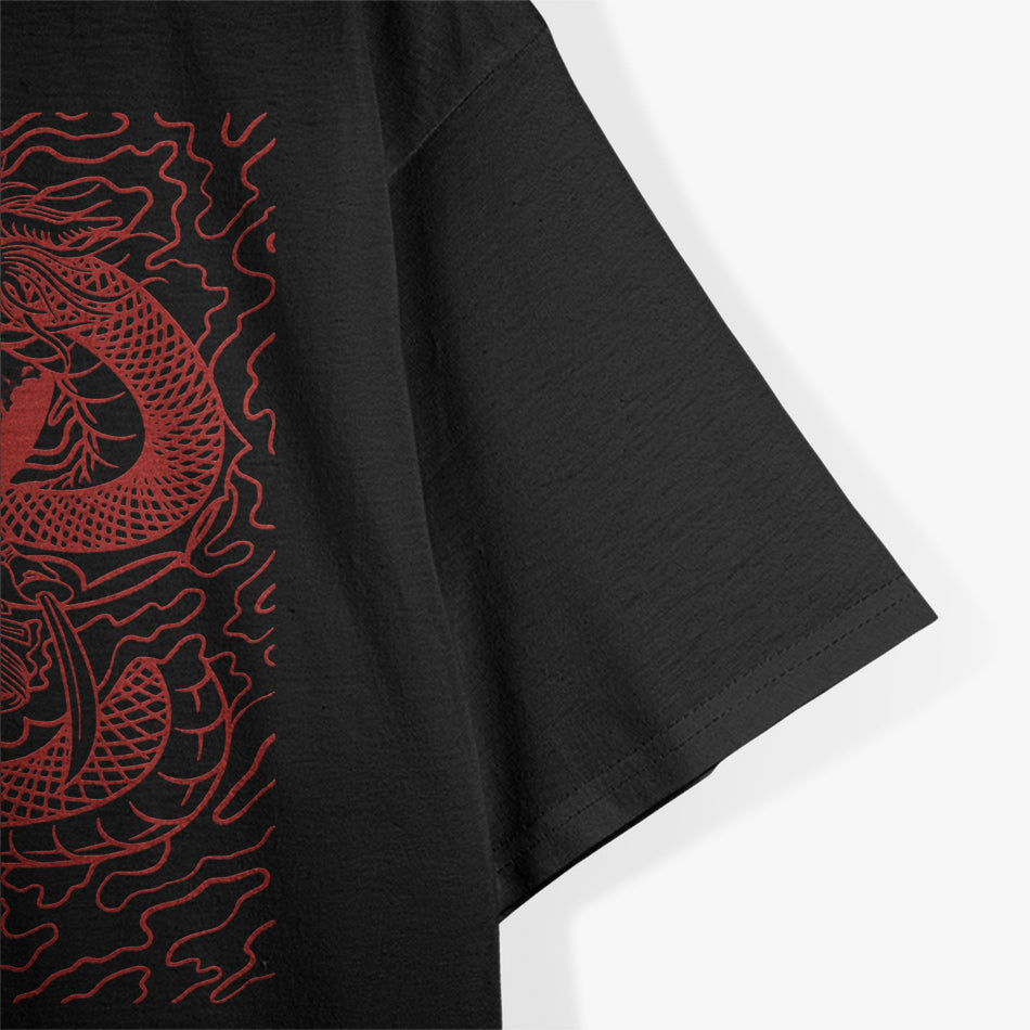 Samurai and Dragon - The Ultimate Warrior’s Legend T-Shirt