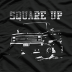 Square Body Chevy Truck USA Squarebody Pickup American T-Shirt