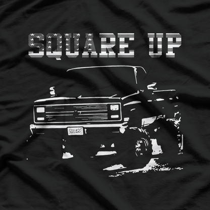 Square Body Chevy Truck USA Squarebody Pickup American T-Shirt